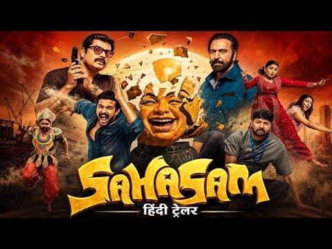 Sahasam । Official Trailer HINDI  साहसम मूवी ट्रेलर हिंदी 