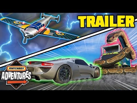 NEW! Matchbox Adventures | Official Trailer | Now Available!