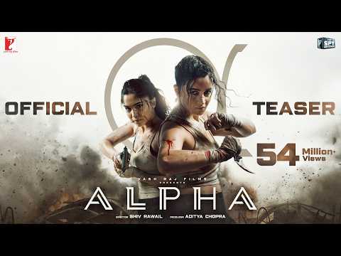 ALPHA Official Teaser | Alia, Sharvari, Anil, Bobby | Shiv Rawail | YRF Spy Universe