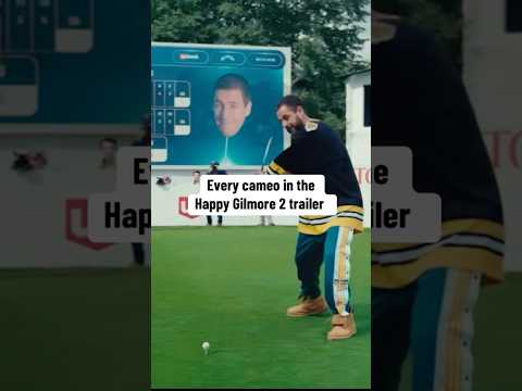 EVERY cameo in the Happy Gilmore 2 trailer ⛳️
