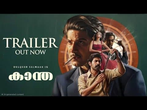 Kaantha Malayalam trailer | Dulqer salman | Dubphone