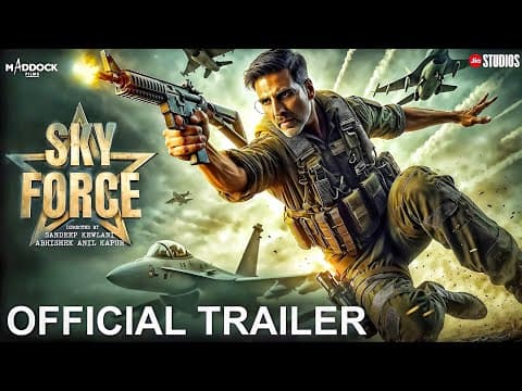 Sky Force - Official Trailer | Akshay Kumar | Sara Ali Khan | Nimrat Kaur | Veer Pahariya
