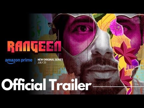Rangeen | Official Teaser | Vineet Kumar Singh, Taaruk Raina | New Movie | Amazon Prime