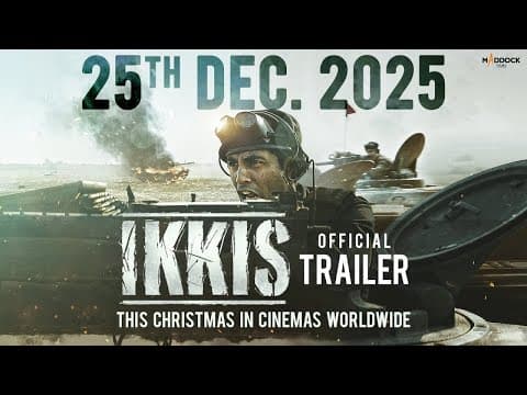 Ikkis - Official Trailer | In Cinemas Worldwide This Christmas | 25 December 2025 | Freeman Studios