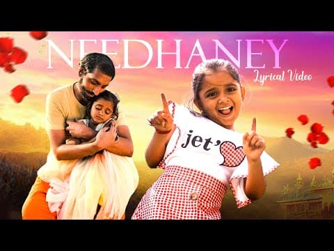 Needhaney Lyrical Video - Vaanaran | Bijesh Nagesh | Akshaya | Sriram Padmanaban | Shajahan