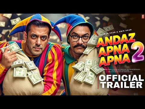 Andaz Apna Apna 2 - Official Trailer | Salman Khan | Amir Khan | Concept Trailer |Salman Khan Movies