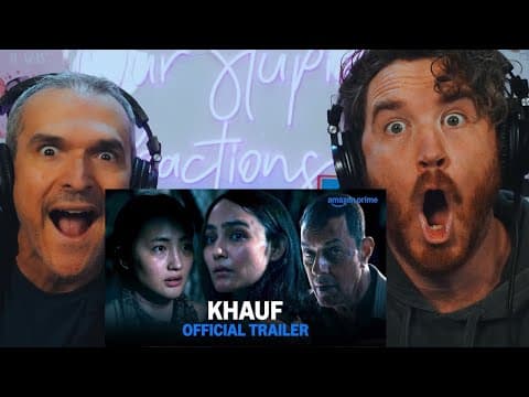 Khauf - Official Trailer | Prime Video India REACTION!!!