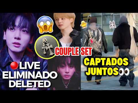 🚨TRAS EL LIVE ELIMINADO DE JUNGKOOK😱¿JIKOOK FUERON CAPTADOS JUNTOS?👀