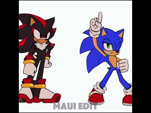 SONIC IS DANCING... SHADOW PULLS OUT A GUN! 😱🔫 #sonic #shorts