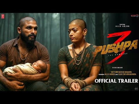 Pushpa 3: The Rampage - Official Trailer | Allu Arjun | Rashmika M | Vijay Devarakonda | Sukumar