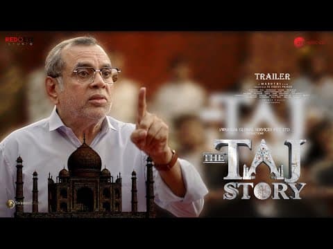 THE TAJ STORY - Official Trailer | Paresh Rawal | Amruta Kumar | Trailer 2025