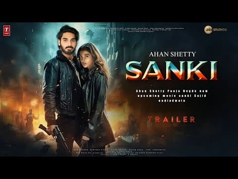 SANKI - Official Trailer | Ahan Shetty | Pooja Hegde | Adnan Shaikh |Sajid Nadiadwala | Sunil Shetty