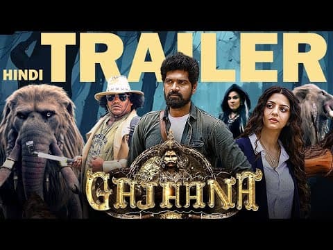 Gajaana Hindi Trailer (2025) | Vedhika, Inigo Prabhakaran & Yogi Babu | Official Hindi Trailer