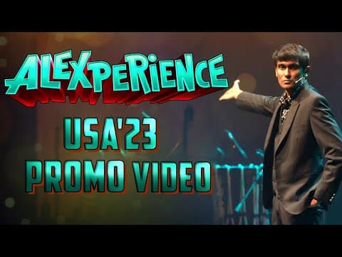 Alexperience - USA Tour'23 - Promo Video | Alexander Babu