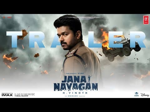 JANA NAYAGAN - TRAILER 2  ai [ Tamil ] |Vijay Thalapathy|Bobby Deol | H.Vinoth | New movie Trailer