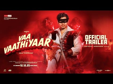 Vaa Vaathiyaar - Trailer | Karthi, Krithi Shetty | Nalan Kumarasamy|Santhosh Narayanan| Studio Green