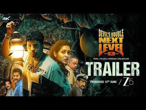 Devil's Double Next Level Official Trailer (Tamil) | ZEE5 | Santhanam | Geethika | Watch Now