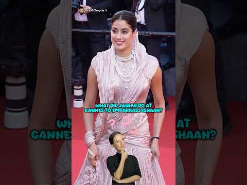 Why Janhvi Kapoor Ignore Ishaan Khatter At Cannes #bollywood #janhvikapoor #ishaankhatter #homebound