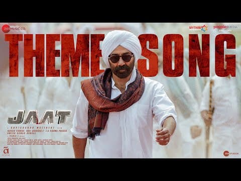 JAAT - Theme Song | Sunny Deol | Thaman S | Amrit Maan | Gopichandh Malineni