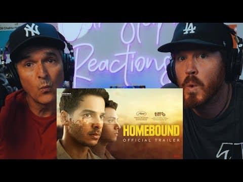 HOMEBOUND - OFFICIAL TRAILER | Ishaan K | Vishal J | Janhvi K | REACTION!!