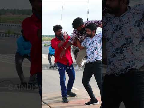 Behind the Scene of Fight Rehashal Kutram Thavir Movie #movieclip #moviescene #shorts #shortsfeed