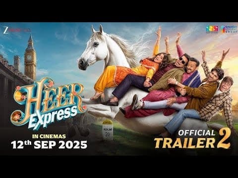 Heer Express - OfficialTrailer |DivitaJuneja |Prit Kamani |Ashutosh Rana |Gulshan G |Sanjay M