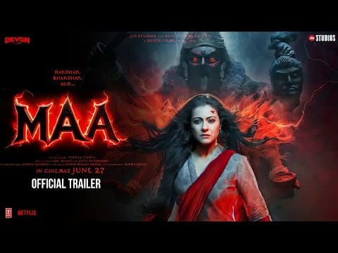 MAA Official Trailer | Kajol | Vishal Furia  | Maa Trailer Kajol | Maa Movie Teaser|New Trailer 2025
