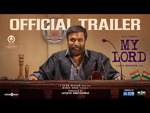 My Lord - Trailer | Sasikumar | Chaithra J Achar | Sean Roldan | Raju Murugan | Olympia Movies