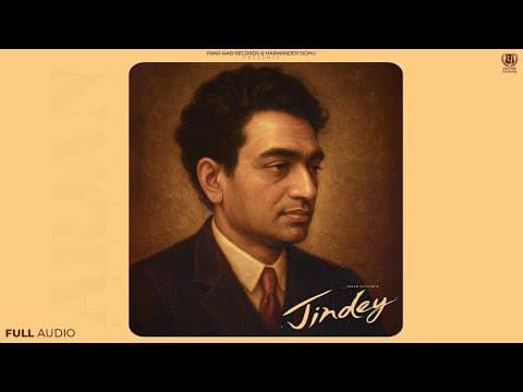 Jindey (Official Song) Arjan Dhillon | MXRCI | Shiv Kumar Batalvi | Latest Punjabi Songs 2025
