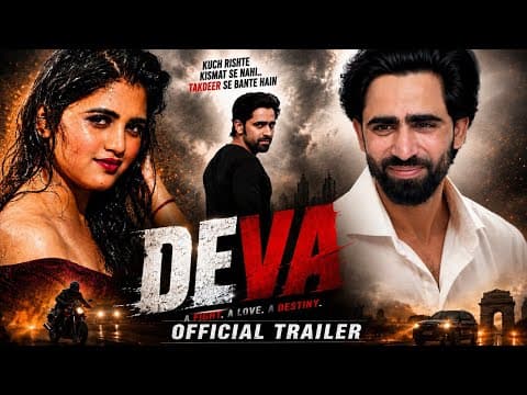 DEVA – Official Trailer | Shadab Alam | Fight Love Destiny | Bollywood Movie Hindi Trailer 2026