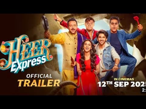 Heer Express - Official Trailer | Divita Juneja | Prit Kamani | Ashutosh Rana | #trending #trailer