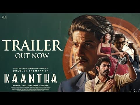 KAANTHA | Hindi Trailer | Dulquer Salmaan | BhagyaShri | Rana Daggubati |