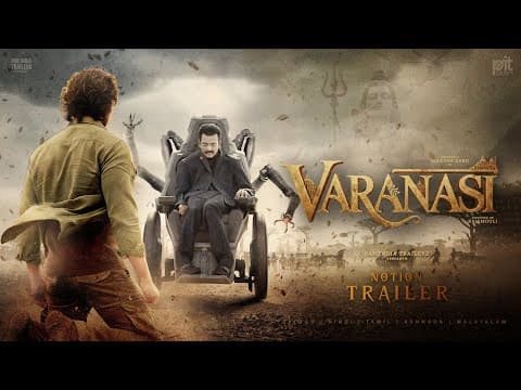 Varanasi (SSMB29) - Notion Trailer | Mahesh Babu | S.S. Rajamouli | Prithviraj | Priyanka Chopra