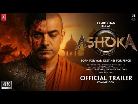 ASHOKA - Official Trailer (2025) | Aamir Khan in a Dual Role | The Emperor Who Turned to Peace | Zee
