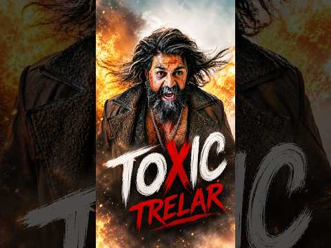 TOXIC Trailer 🔥 | Yash Mass Action Look | Official Trailer | Hindi📝 DescriptionTOXIC Trailer 🔥