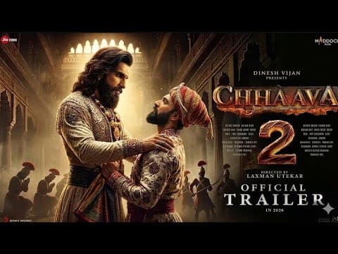 Chhaava 2 Trailer | Vicky Kaushal | Rashmika | Ranveer Singh | Chhaava 2 Movie
