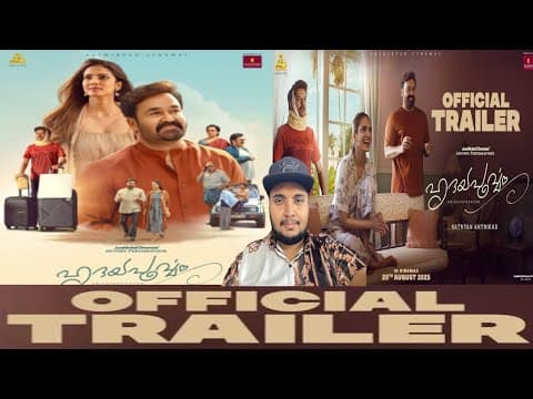 Hridayapoorvam Official Trailer | Mohanlal | Sathyan Anthikad | Antony Perumbavoor | Aug 28 Release