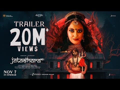 JATADHARA Official Hindi Trailer | Sudheer Babu | Sonakshi Sinha | Prerna Arora | In Cinemas 7 Nov