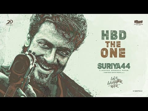Suriya 44 | Birthday Promo | Suriya | Karthik Subbaraj | Pooja Hegde | Santhosh Narayanan