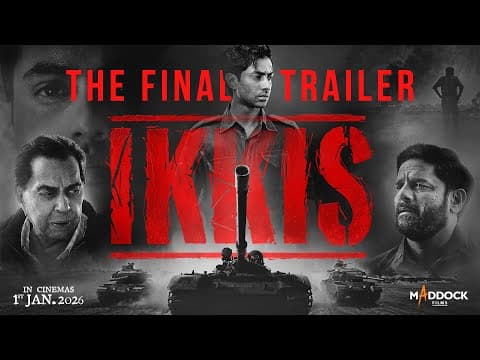 Ikkis - The Final Trailer | In Cinemas Worldwide This New Year | 1st January 2026