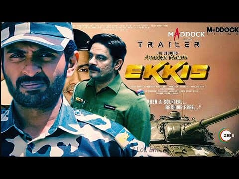 Ikkis (2025) | Official Trailer | Agastya Nanda | Jaideep A | Dramendra | Dinesh V | Ikkis Trailer