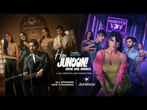 Hotstar Specials Hai Junoon! Dream. Dare. Dominate. | Misfits Vs Supersonics | Now Streaming