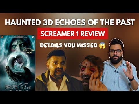 Haunted 3D Echoes of the past Screamer 1 Review | Mimoh Chakraborty | Vikram Bhatt | Chetna Pandey 