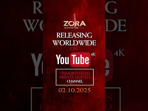 Zora – A film by Rajiv Rai, releasing on 2nd October 2025 on YouTube
