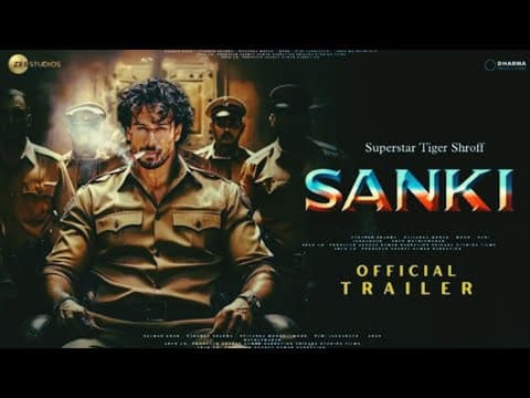Sanki official Trailer Movie Tiger Shroff New Movie