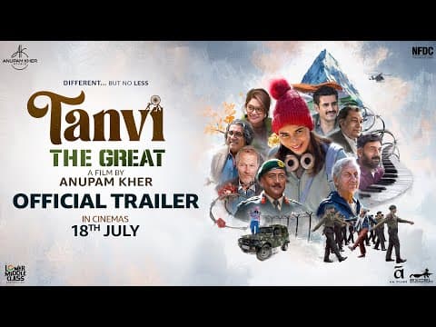 Tanvi The Great | Official Trailer | Anupam Kher | Shubhangi | MM Keeravaani | In Cinemas 18th July