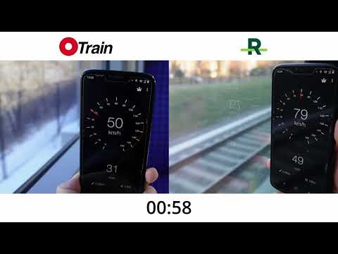 OTrain vs REM: 1.5km race