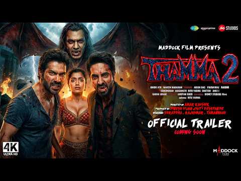 THAMMA 2 - Official Trailer | Varun Dhawan | Ayushman K | Rashmika M | Nawazuddin S | New Movie 2026