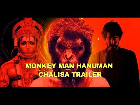 Monkey Man trailer with Hanuman Chalisa