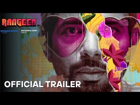 Rangeen 2025 Trailer | Rangeen Series Trailer | Vineet Kumar Singh | July 25 | Amazon Prime Video